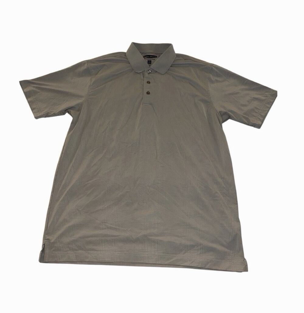 Men’s Pebble Beach Gray Golf Shirt Medium